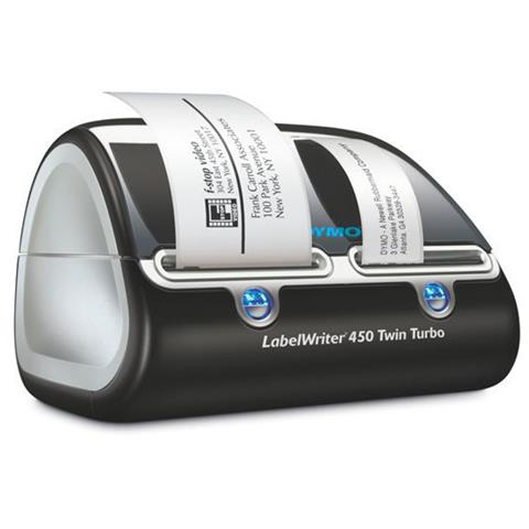 Etichettatrice da Tavolo Modello 450 Twin Turbo USB Formato 56 mm Senza Schermo 71 etichette / min Nera e Argenta - Foto 3